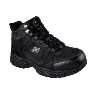 Botín De Seguridad Skechers Ledom Negro