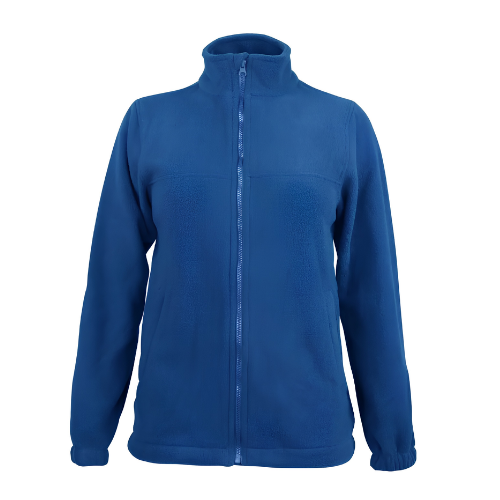 Chaqueta Micropolar M/Larga Azulino Mujer
