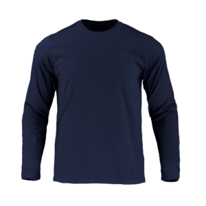 Polera Polo Azul Marino M/Larga UV